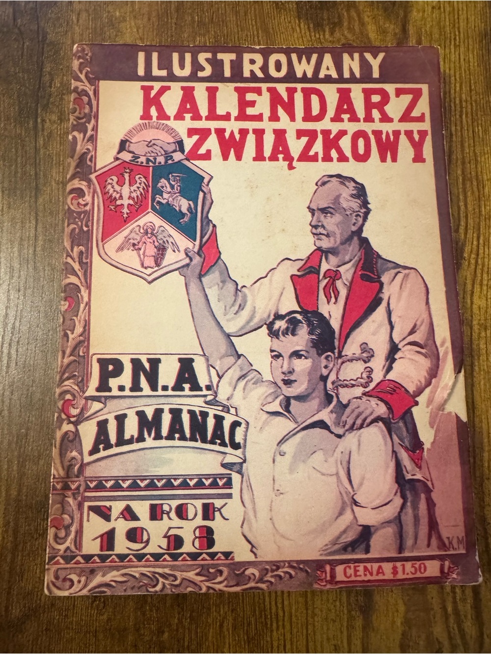 Polish National Alliance 1958 Almanac Kalendarz Zwiazkowy Chicago PNA‎